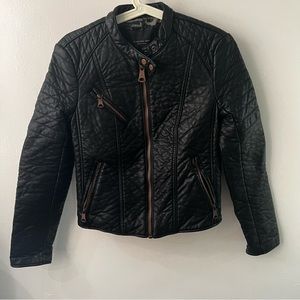 SOLD Andrew Marc Vegan leather Jacket